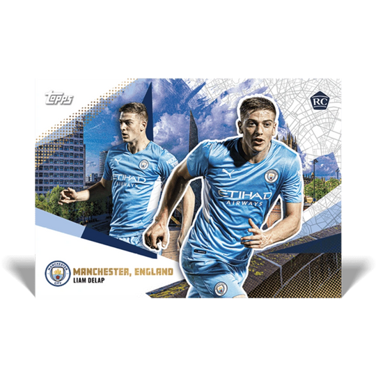Topps 2021-22 Manchester City Team Set - Hobby Box