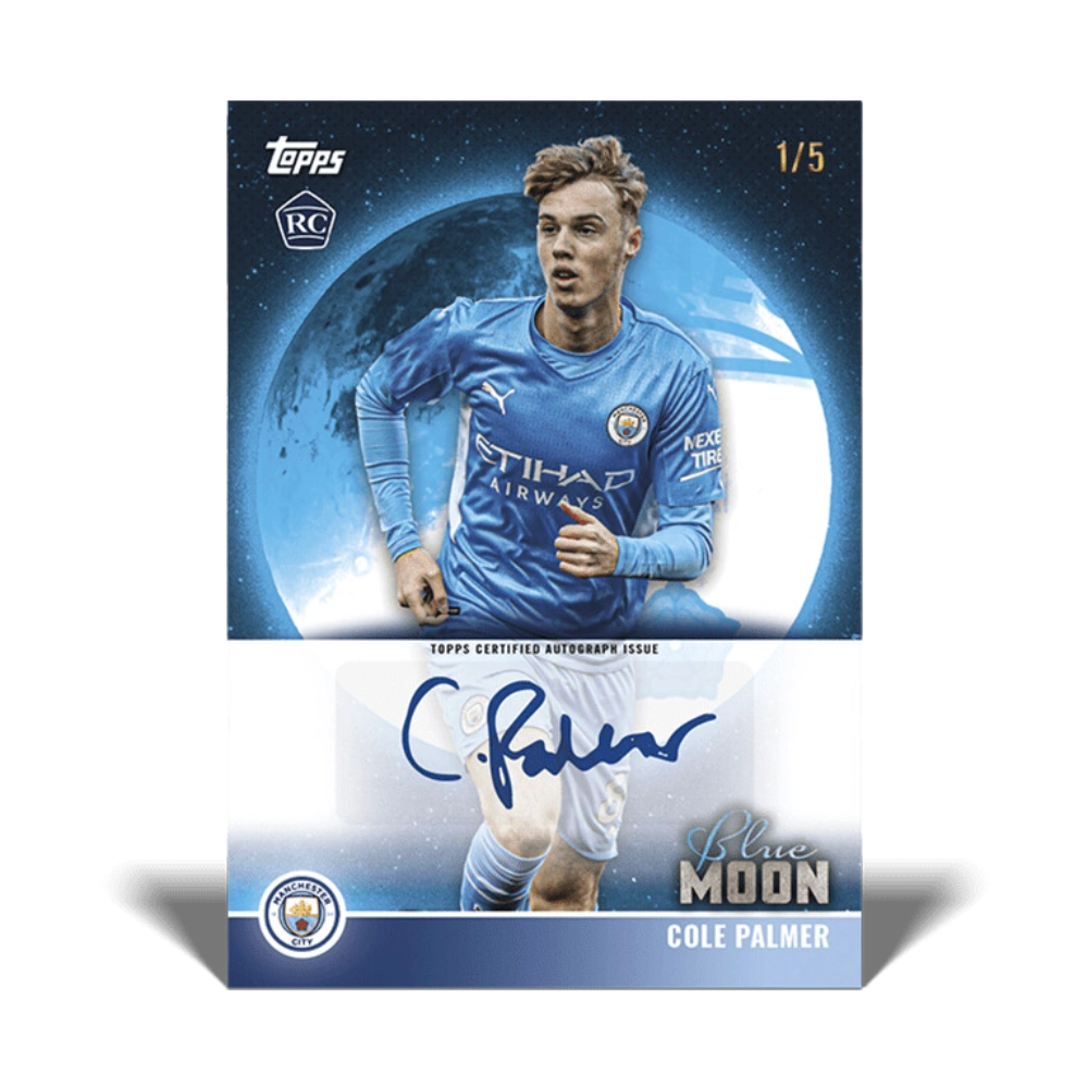 Topps 2021-22 Manchester City Team Set - Hobby Box