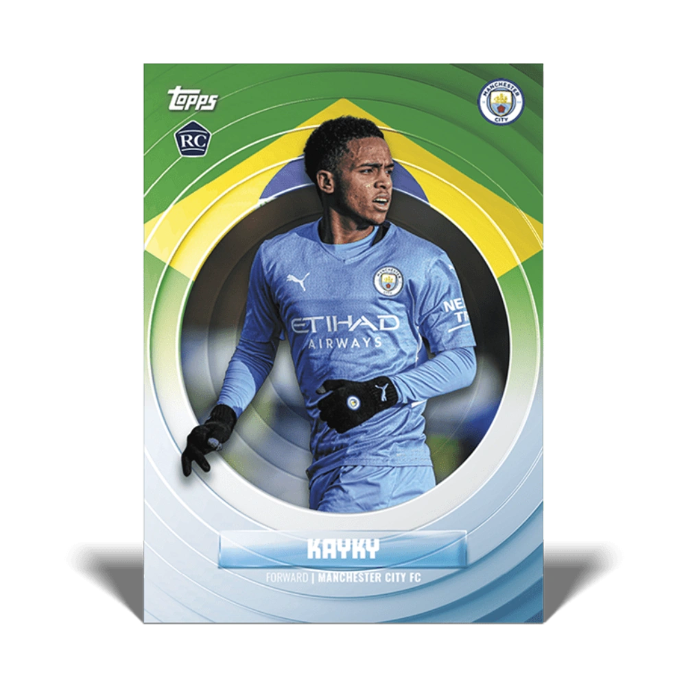 Topps 2021-22 Manchester City Team Set - Hobby Box