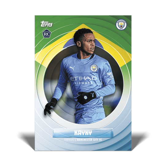 Topps 2021-22 Manchester City Team Set - Hobby Box