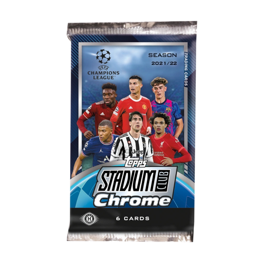 Topps 2021-22 Stadium Club Chrome UEFA Champions League - EINZELBOOSTER