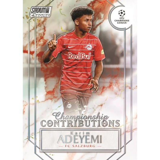Topps 2021-22 Stadium Club Chrome UEFA Champions League - EINZELBOOSTER