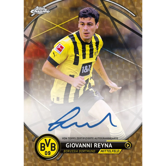 Topps 2022-23 Chrome Borussia Dortmund - FULL BOX