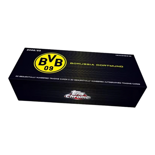 Topps 2022-23 Chrome Borussia Dortmund - FULL BOX
