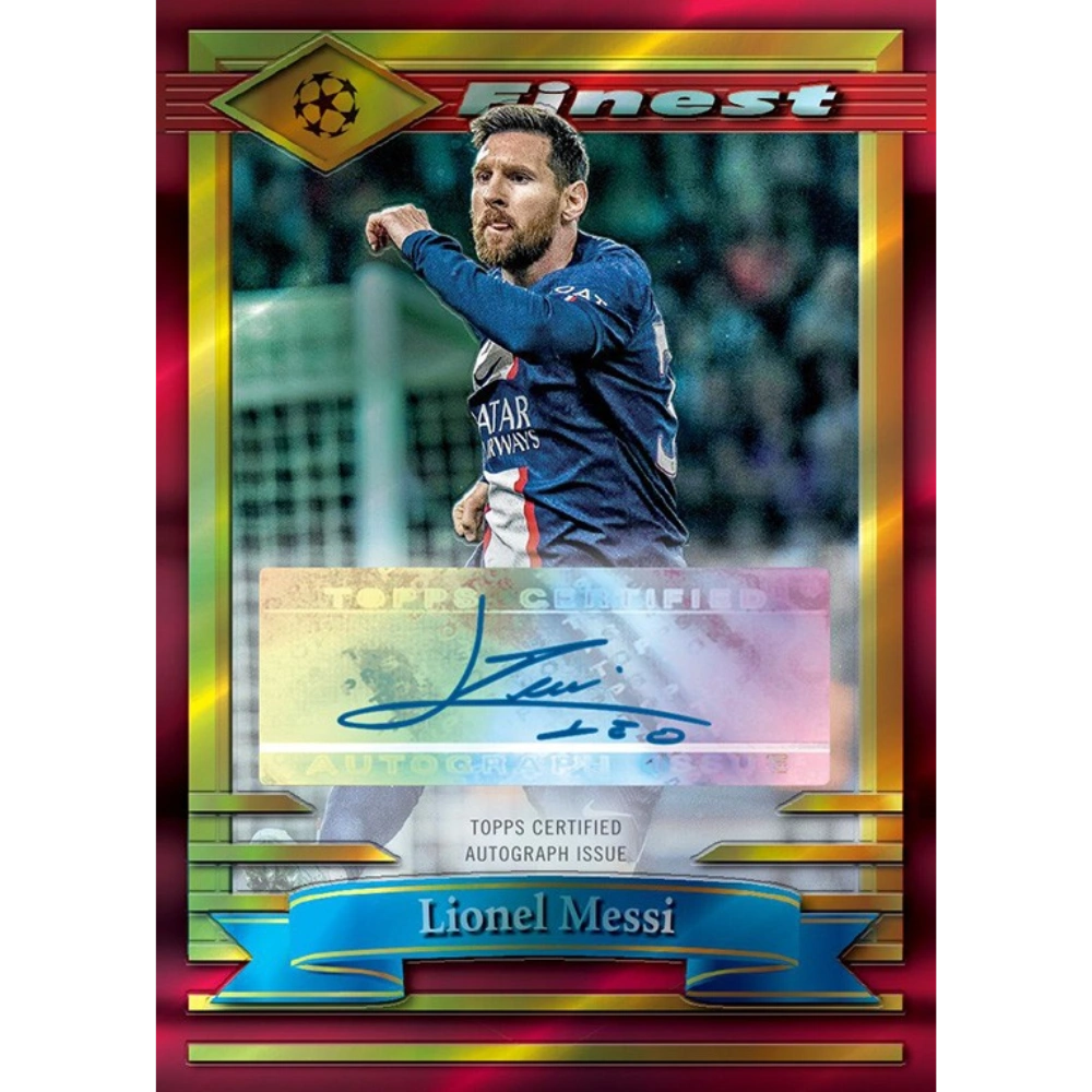 Topps 2022-23 Finest Flashbacks UEFA Club Competitions - Hobby Box