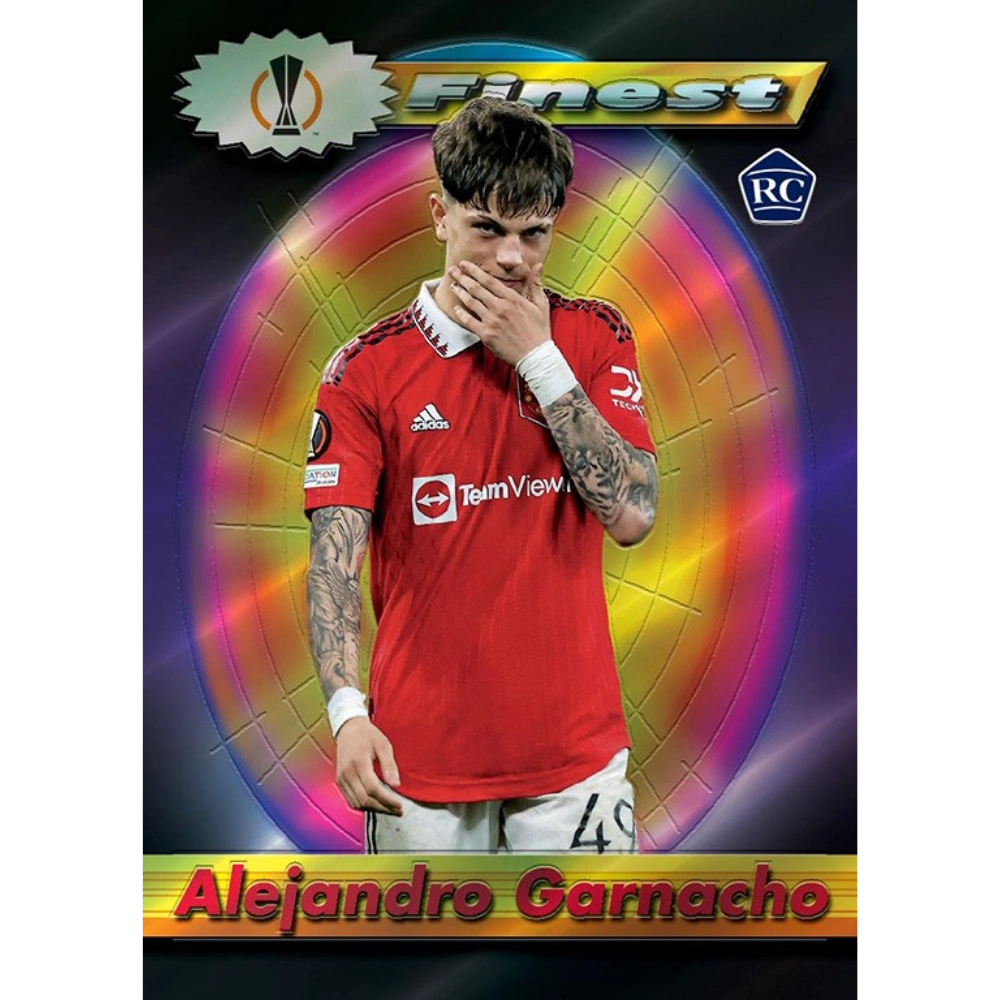 Topps 2022-23 Finest Flashbacks UEFA Club Competitions - Hobby Box (Desire Doué RC)