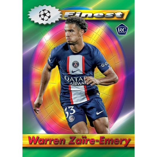Topps 2022-23 Finest Flashbacks UEFA Club Competitions - Hobby Box (Desire Doué RC)