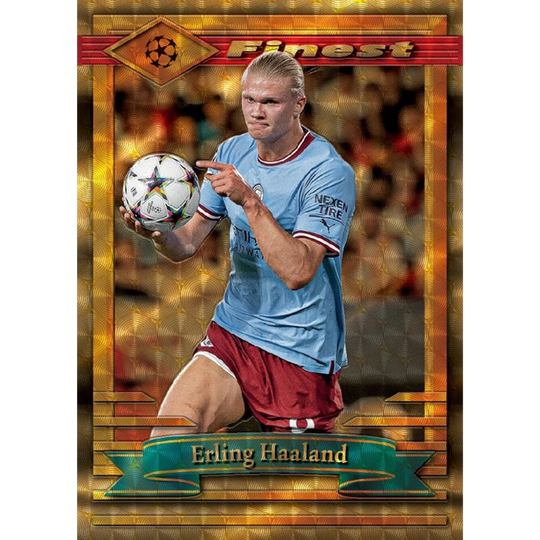 Topps 2022-23 Finest Flashbacks UEFA Club Competitions - Hobby Box (Desire Doué RC)
