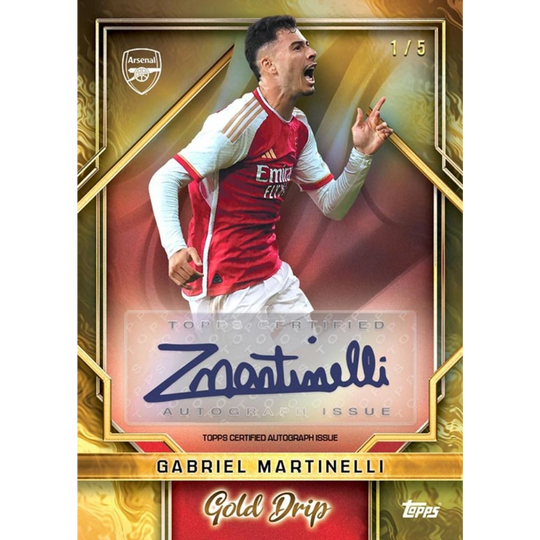 Topps 2023-24 Arsenal FC Team Set - Hobby Box