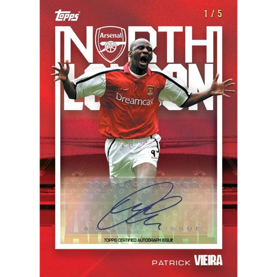 Topps 2023-24 Arsenal FC Team Set - Hobby Box
