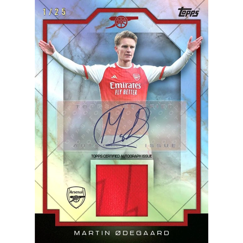 Topps 2023-24 Arsenal FC Team Set - Hobby Box