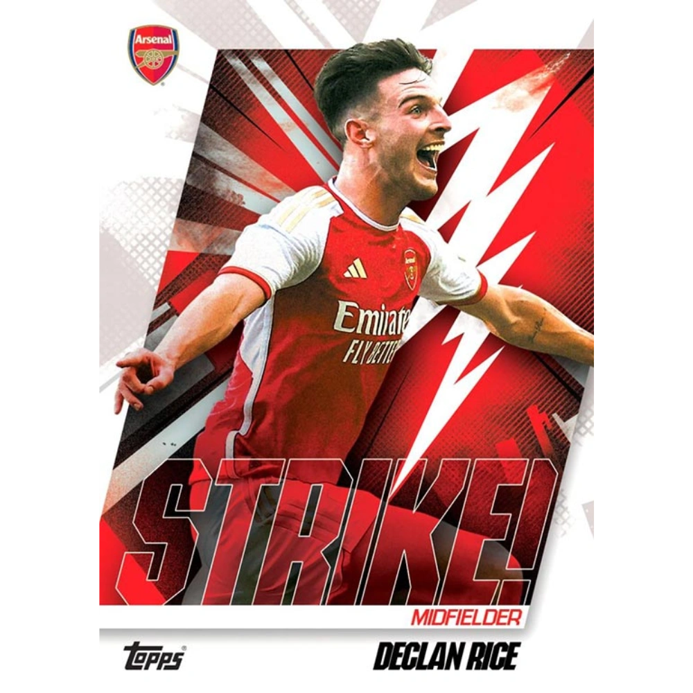 Topps 2023-24 Arsenal FC Team Set - Hobby Box