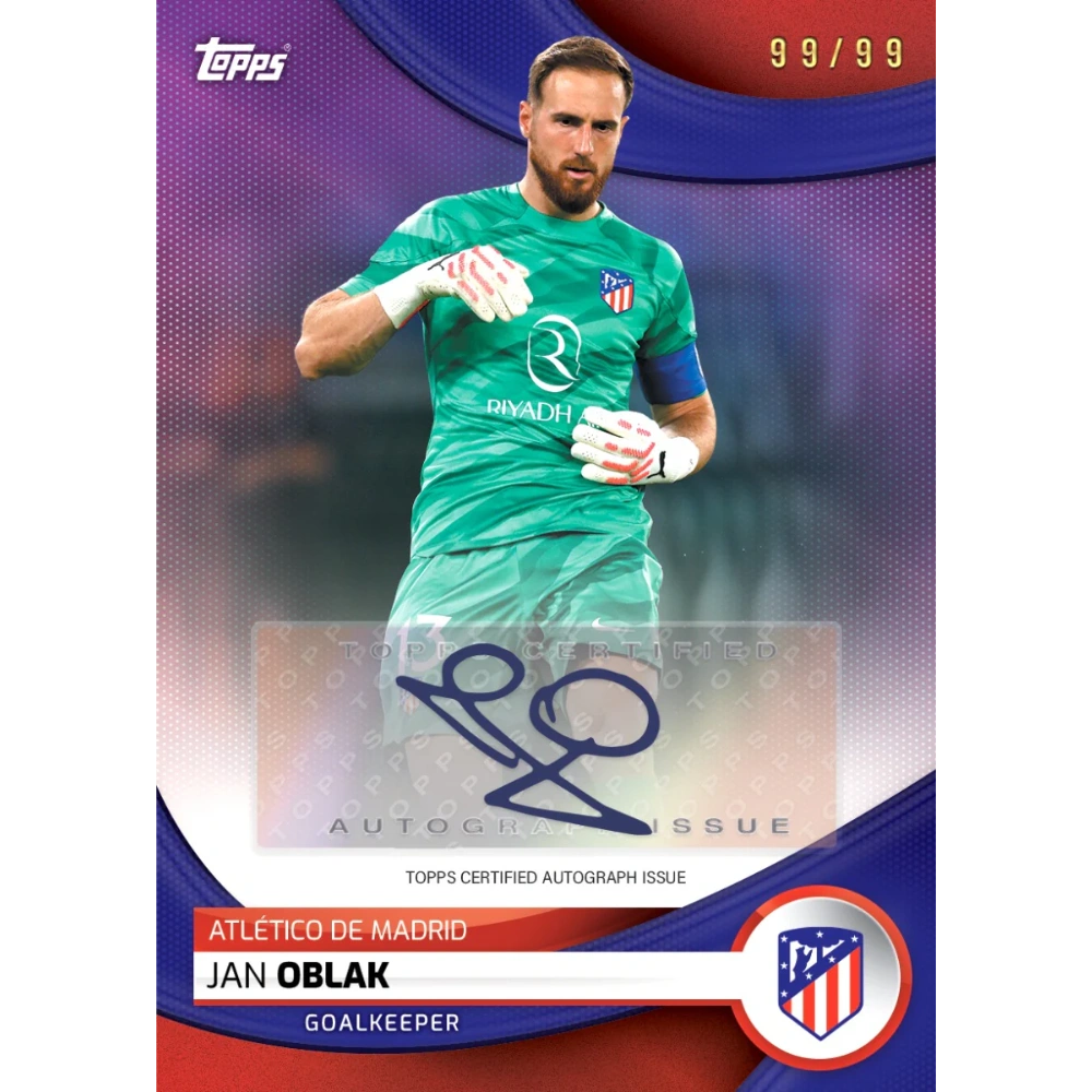 Topps 2023-24 Atletico de Madrid Team Set - Hobby Box