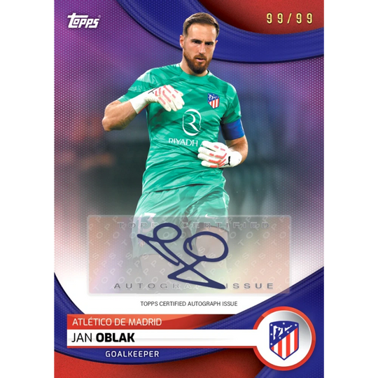 Topps 2023-24 Atletico de Madrid Team Set - Hobby Box