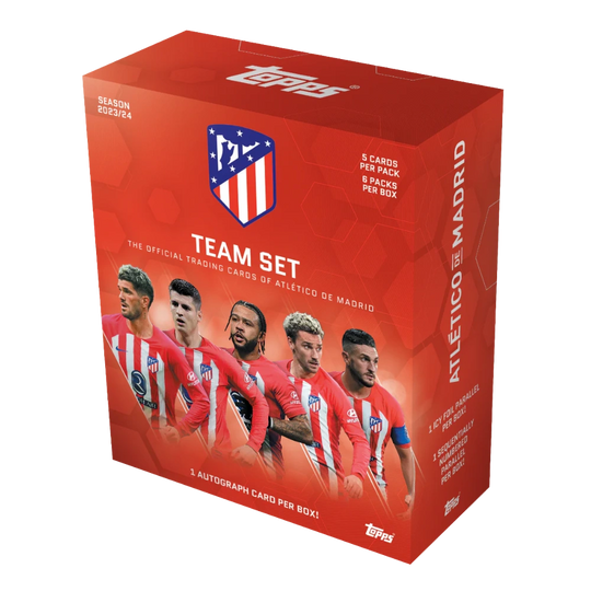 Topps 2023-24 Atletico de Madrid Team Set - Hobby Box