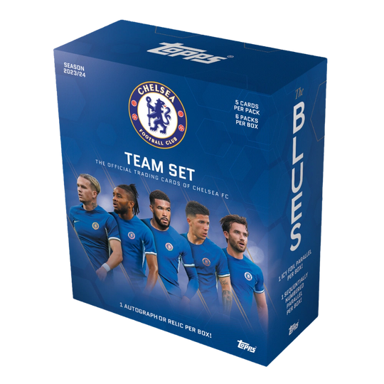 Topps 2023-24 Chelsea FC Team Set - Hobby Box