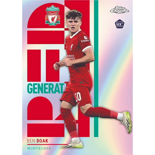 Topps 2023-24 Chrome Liverpool FC - Hobby Box