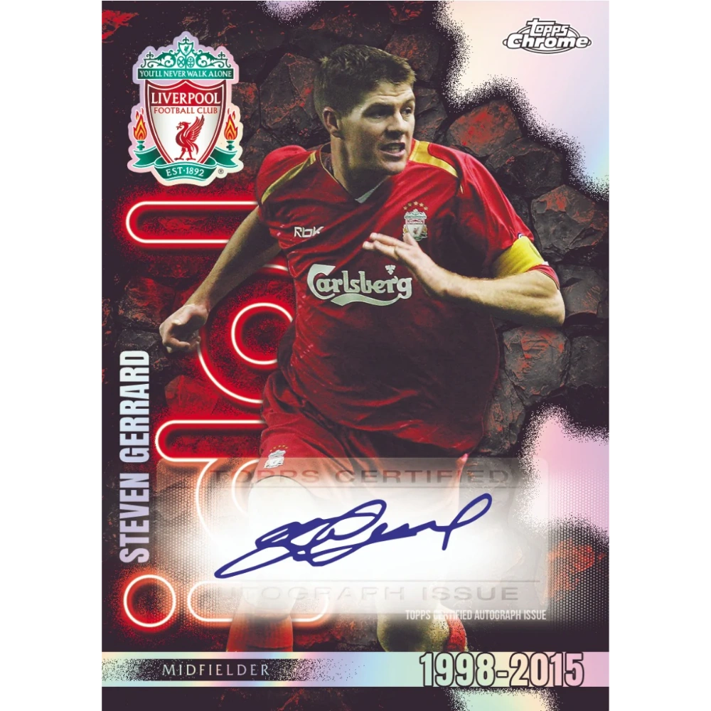 Topps 2023-24 Chrome Liverpool FC - Hobby Box
