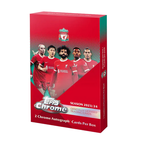 Topps 2023-24 Chrome Liverpool FC - Hobby Box