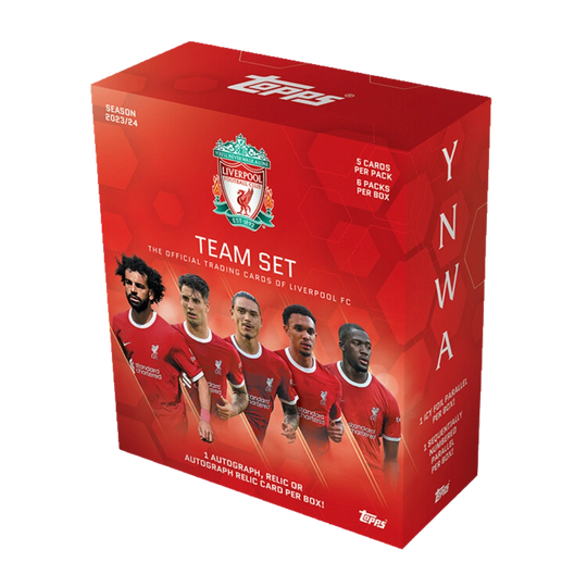 Topps 2023-24 Liverpool FC Team Set - Hobby Box