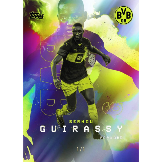 Topps 2024-25 Borussia Dortmund Team Set - Hobby Box