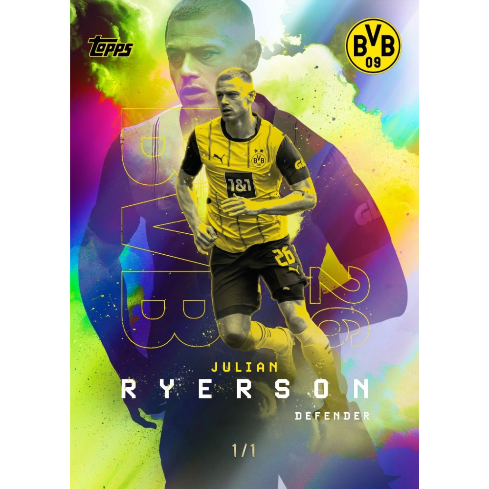 Topps 2024-25 Borussia Dortmund Team Set - Hobby Box