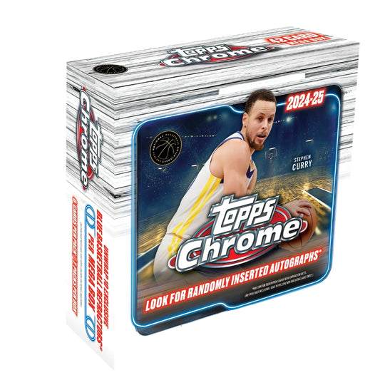 Topps 2024-25 Chrome Basketball - Mega Box