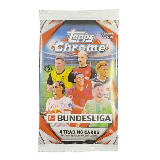 Topps 2024-25 Chrome Bundesliga Hobby Box - EINZELPACK