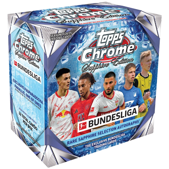 Topps 2024-25 Chrome Bundesliga Sapphire Edition - Hobby Box