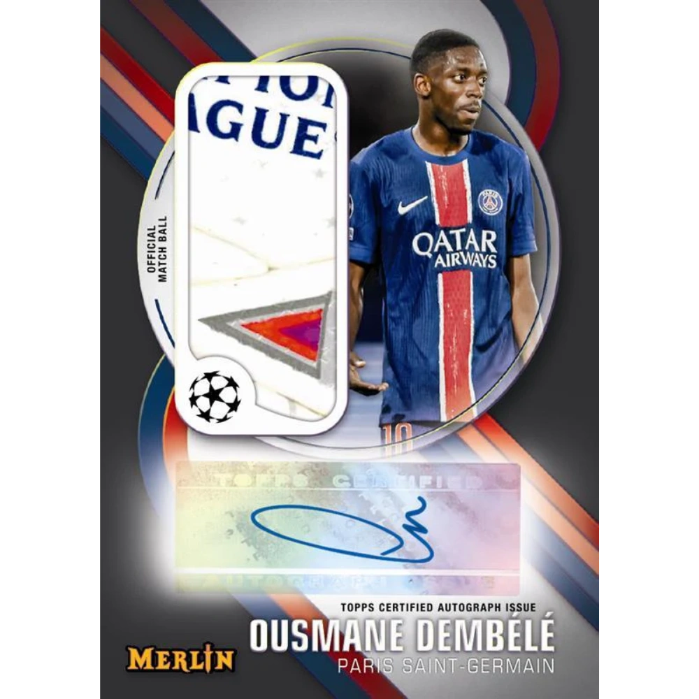 Topps 2024-25 Chrome Merlin UEFA Club Competitions - Hobby Box (Vorbestellung - Release: 19.12.2025)