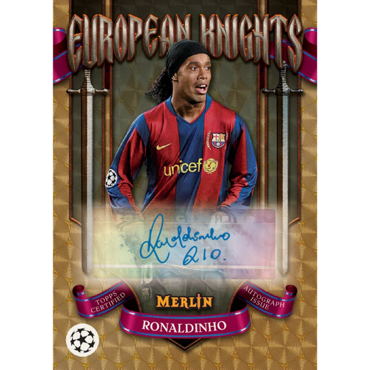 Topps 2024-25 Chrome Merlin UEFA Club Competitions - Hobby Box (Vorbestellung - Release: 19.12.2025)