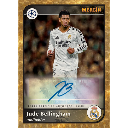 Topps 2024-25 Chrome Merlin UEFA Club Competitions - Hobby Box (Vorbestellung - Release: 19.12.2025)