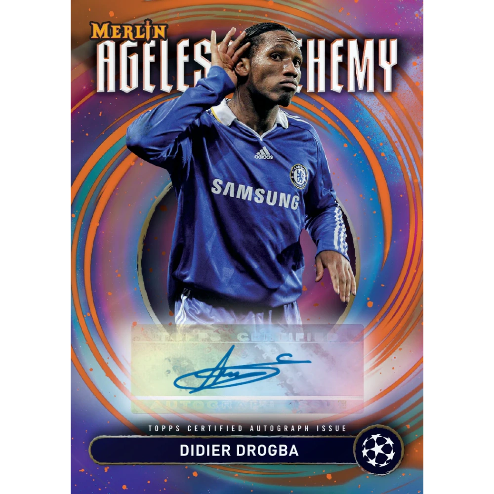 Topps 2024-25 Chrome Merlin UEFA Club Competitions - Hobby Box (Vorbestellung - Release: 19.12.2025)
