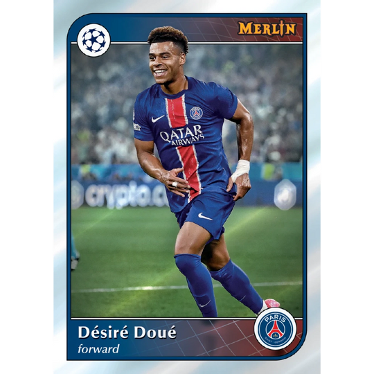 Topps 2024-25 Chrome Merlin UEFA Club Competitions - Hobby Box (Vorbestellung - Release: 19.12.2025)