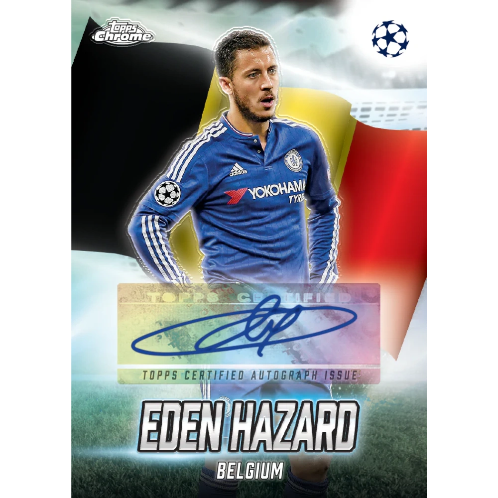 Topps 2024-25 Chrome UEFA Club Competitions - Jumbo Box