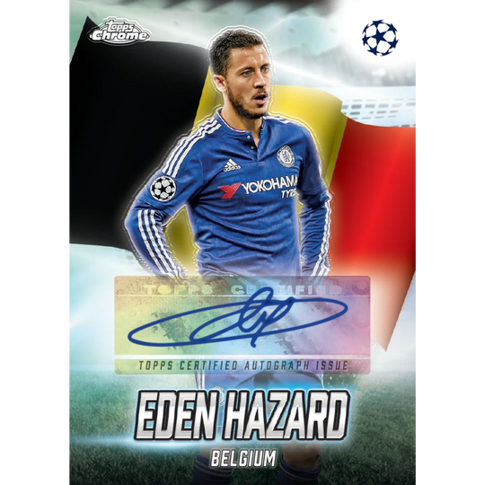 Topps 2024-25 Chrome UEFA Club Competitions - Jumbo Box