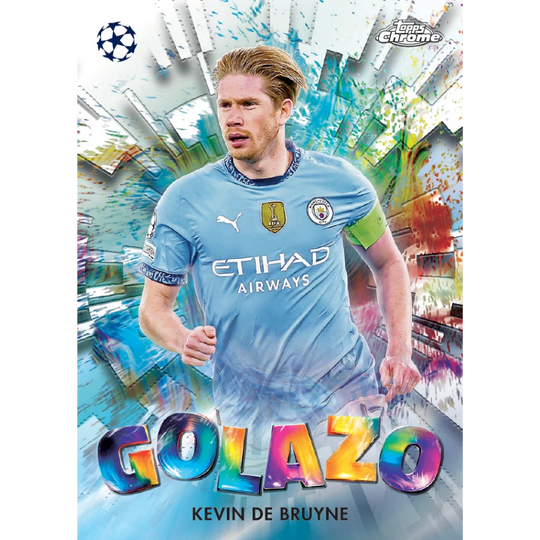Topps 2024-25 Chrome UEFA Club Competitions - Jumbo Box