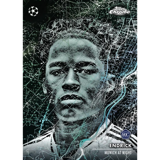 Topps 2024-25 Chrome UEFA Club Competitions - Jumbo Box