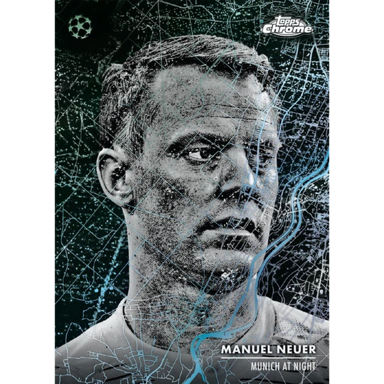 Topps 2024-25 Chrome UEFA Club Competitions - Jumbo Box