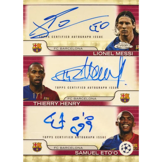 Topps 2024-25 Chrome UEFA Club Competitions - Jumbo Box