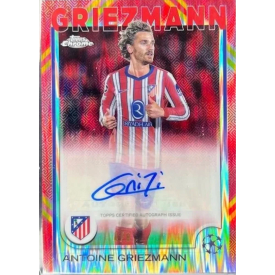 Topps 2024-25 Chrome UEFA Club Competitions Hongbao Edition - Hobby Box