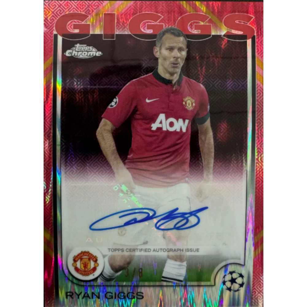 Topps 2024-25 Chrome UEFA Club Competitions Hongbao Edition - Hobby Box