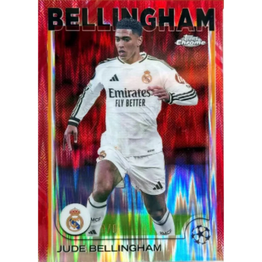 Topps 2024-25 Chrome UEFA Club Competitions Hongbao Edition - Hobby Box