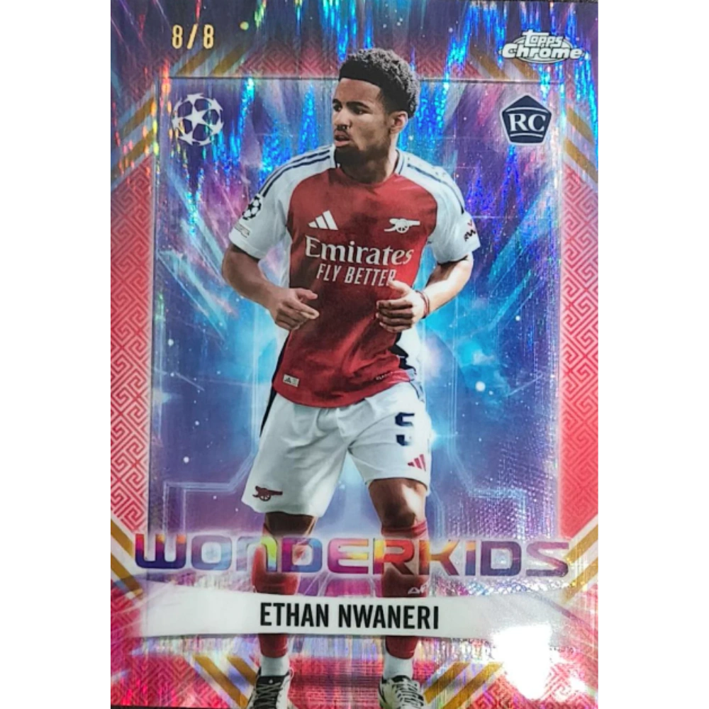 Topps 2024-25 Chrome UEFA Club Competitions Hongbao Edition - Hobby Box