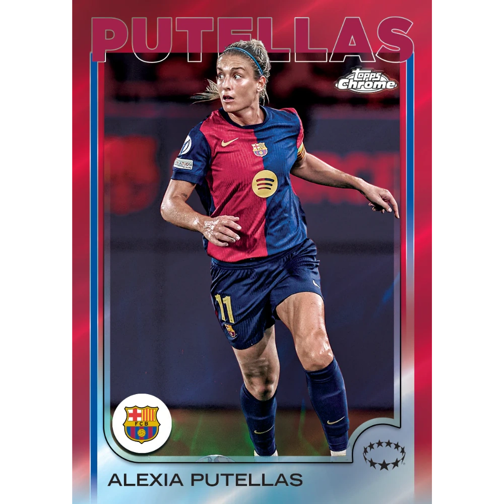 Topps 2024-25 Chrome UEFA Women&