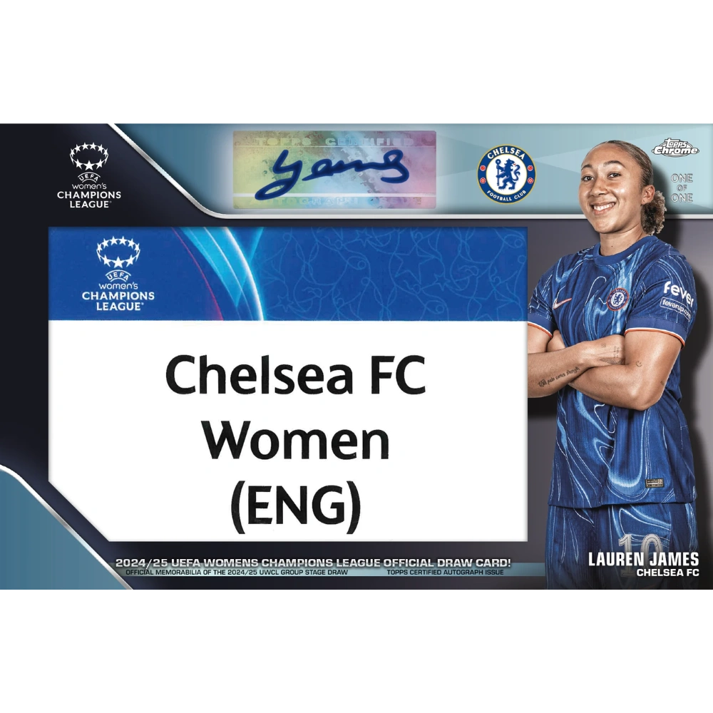 Topps 2024-25 Chrome UEFA Women&