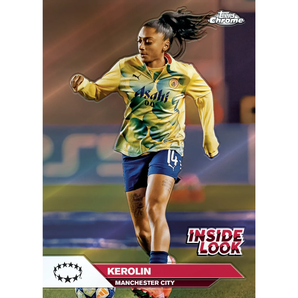 Topps 2024-25 Chrome UEFA Women&