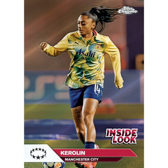 Topps 2024-25 Chrome UEFA Women&