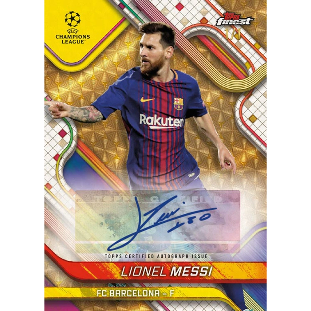 Topps 2024-25 Finest UEFA Club Competitions - Hobby Box