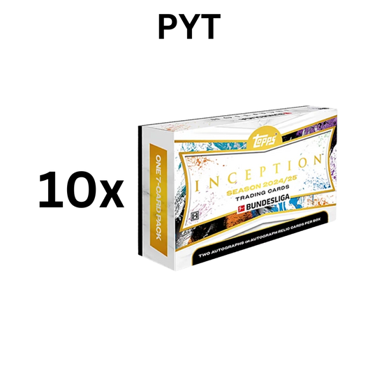24h-Stream Special PYT - 10x Topps 2024-25 Inception Bundesliga Hobby Box
